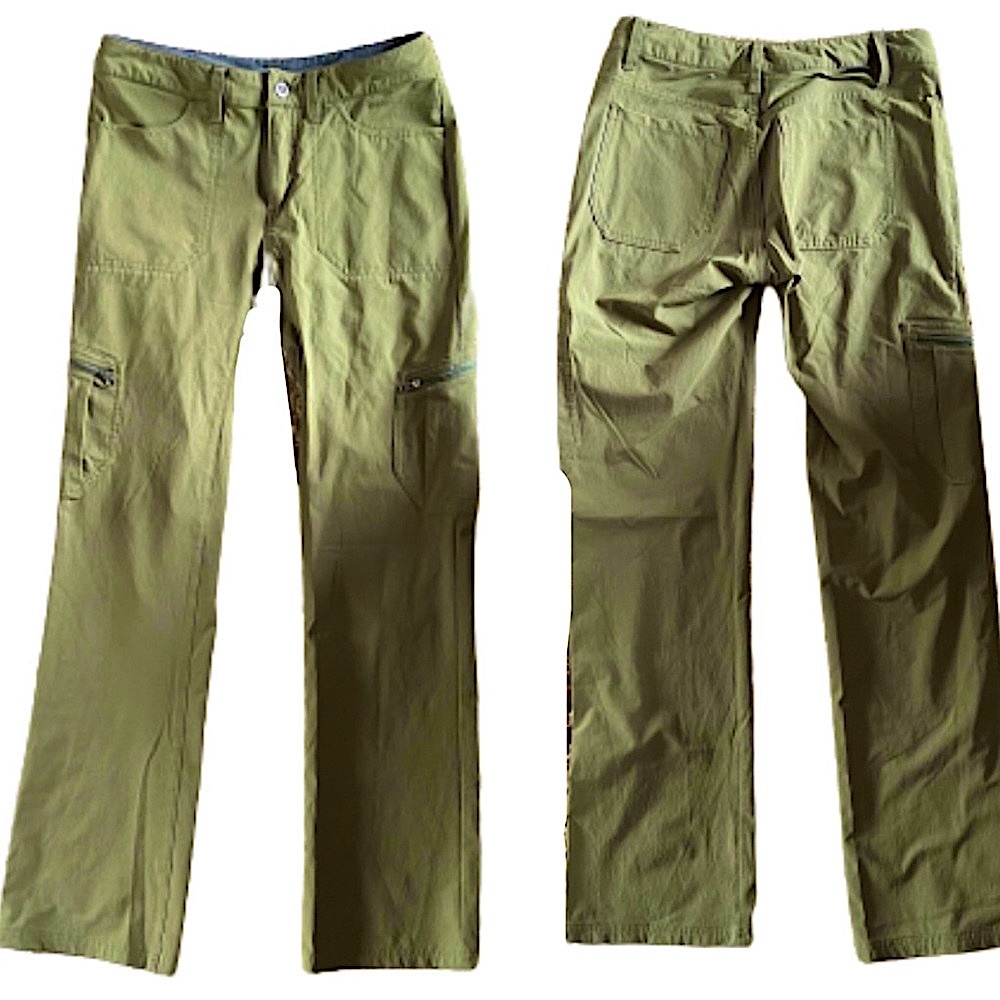 Women’s Patagonia Tribune Green Hiking Pants - Picture 2 of 12